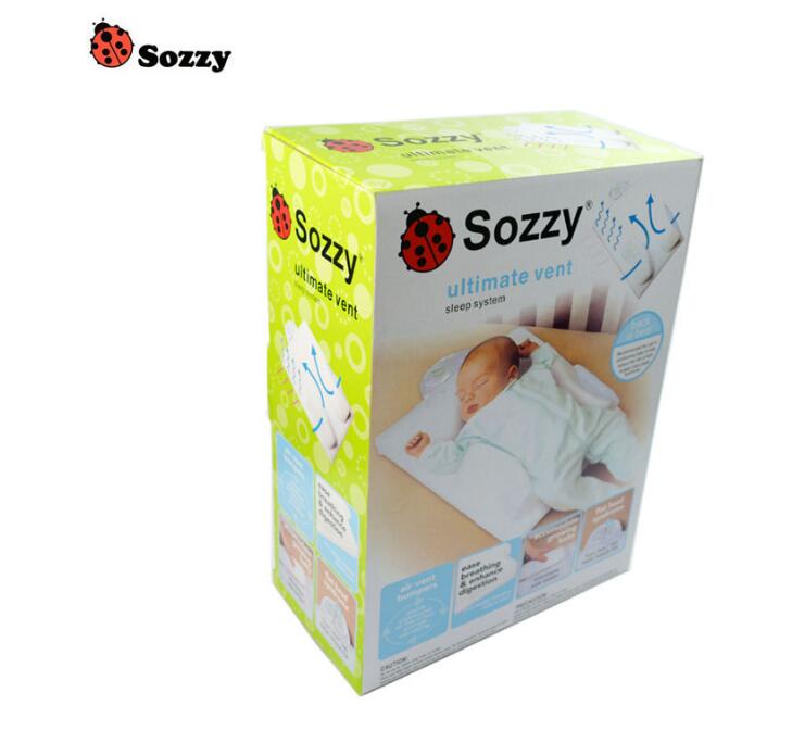 Baby Care Infant Newborn Anti Roll Pillow U ltimate Vent Sleep Fixed Positioner Prevent Flat Head Sleeping Cushion