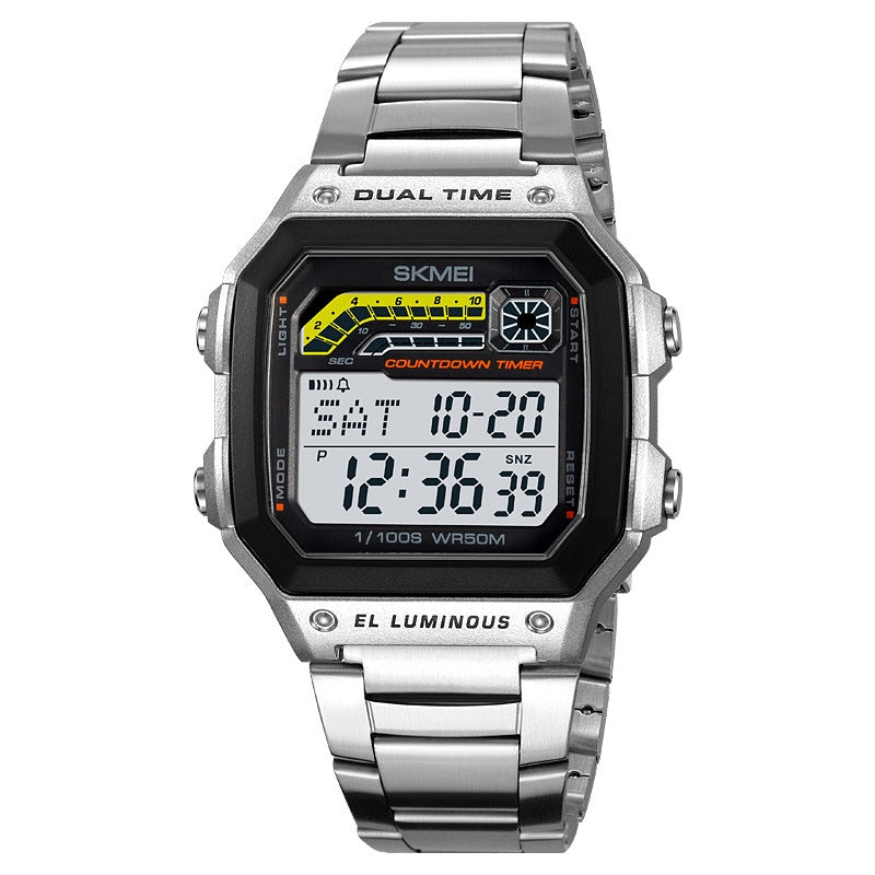 Men's Electronic Waterproof Watch Men's Electronic Watch Luminous Waterpro | Ectron Online