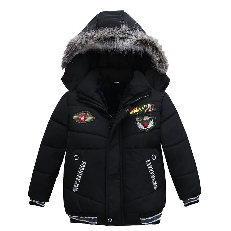 Boys' Cotton-Padded Jackets | Small & Medium Small And Medium-Sized Boys Cotton-Padde | Ectron Online