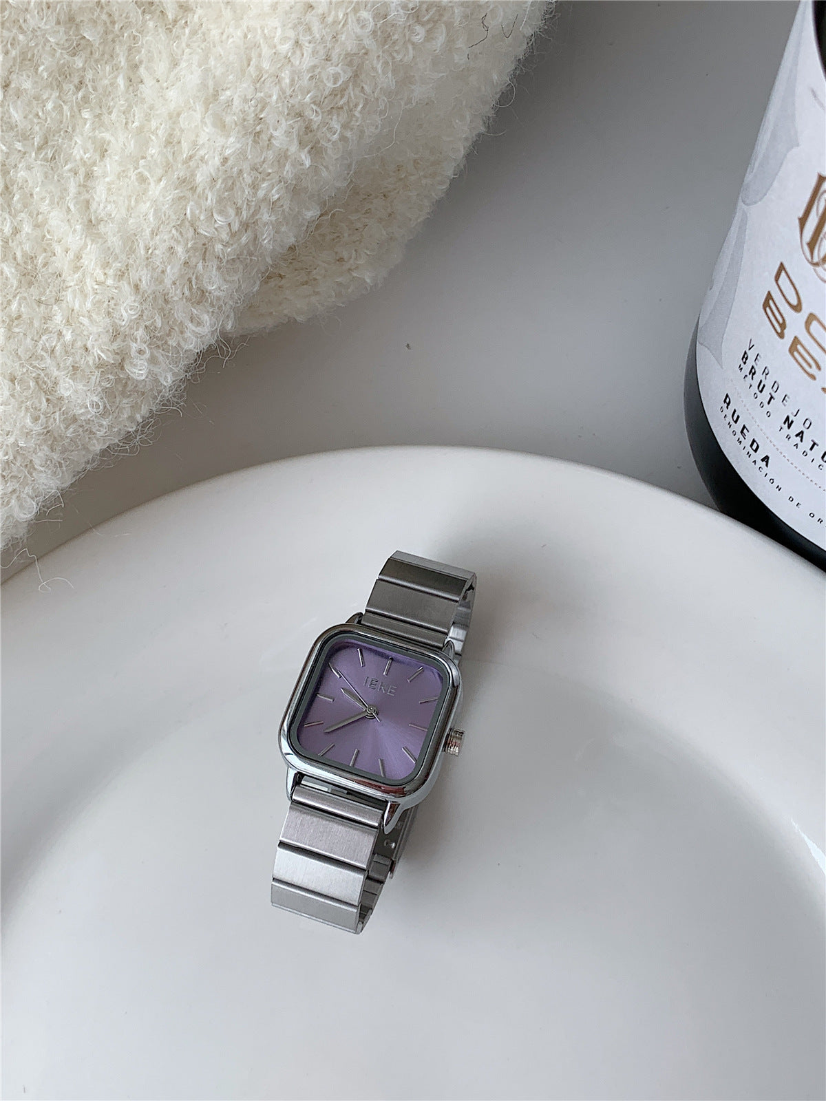 Fashion Square Watch | Simple Steel Belt Simple Square Fashion Exquisite Steel Be | Ectron Online