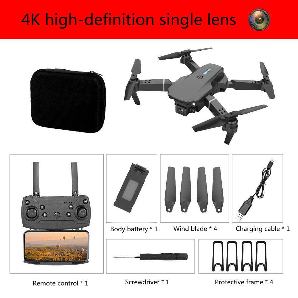 E88 Folding Drone – HD Camera Quadcopter for Aerial Photography E88 Drone Photography Of High-definition | Ectron Online