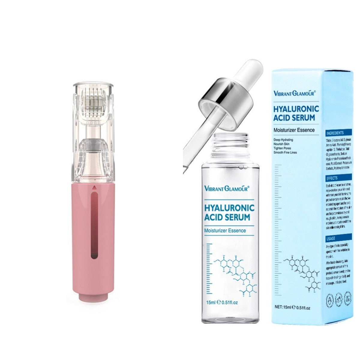 3-in-1 Lip & Beard Growth Roller – Treatment & Serum Applicator 3 In 1 Lip Care Roller Needle Roller Lip | Ectron Online