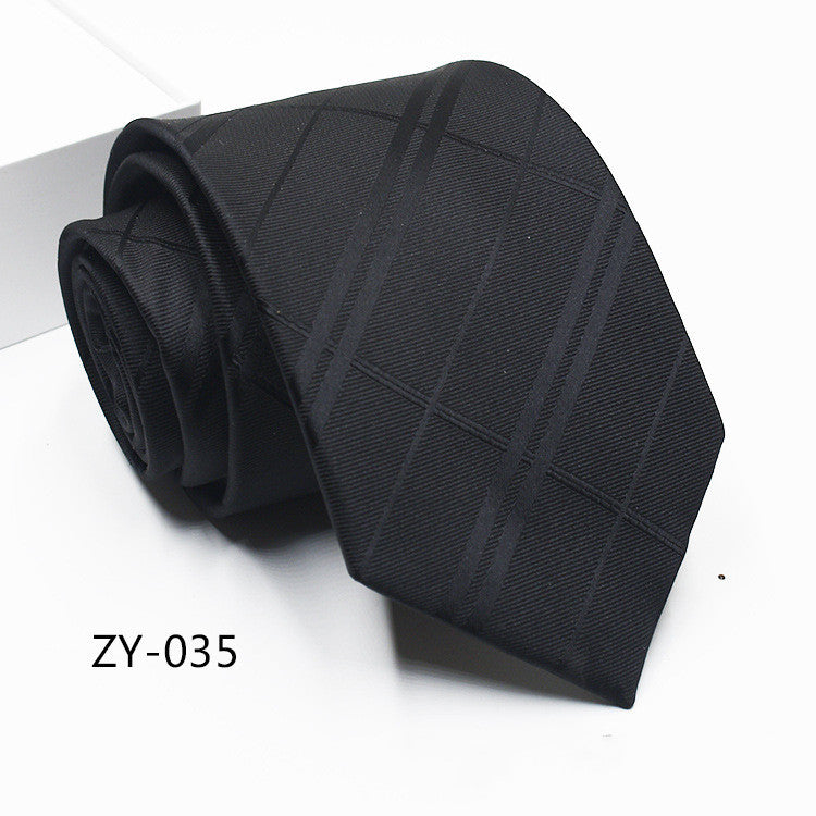 New Men's Hot Sale 1200D Striped Tie Men's Tie | Ectron Online