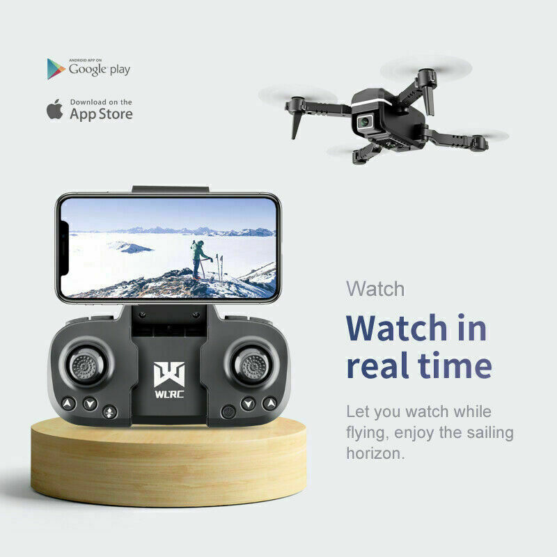 Quad Air Drone KK1: 4K HD Dual Camera FPV Quadcopter + 2 Batteries Quad Air Drone RC Drone 4K HD Dual Camer | Ectron Online