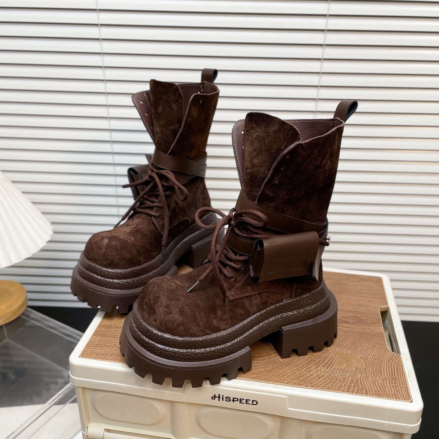 New Women's Suede Martin Boots