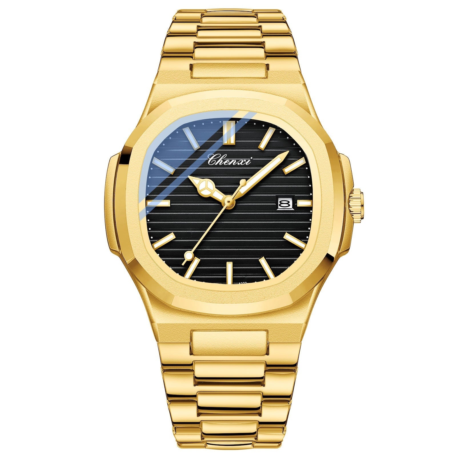 Chenxi Luminous Steel Couple Watch Chenxi Steel Watch Couple Luminous Water | Ectron Online