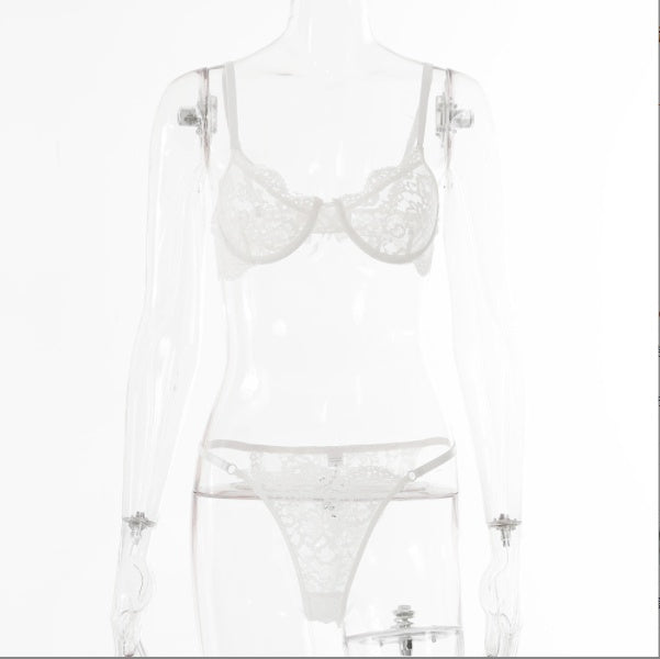 Ladies Underwire Lace Lingerie Suit Fashion Underwear | Ectron Online