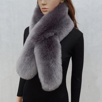 Faux Fur Rabbit Fox Collar Shawl Faux Fur Rabbit Fox Collar Shawl | Ectron Online
