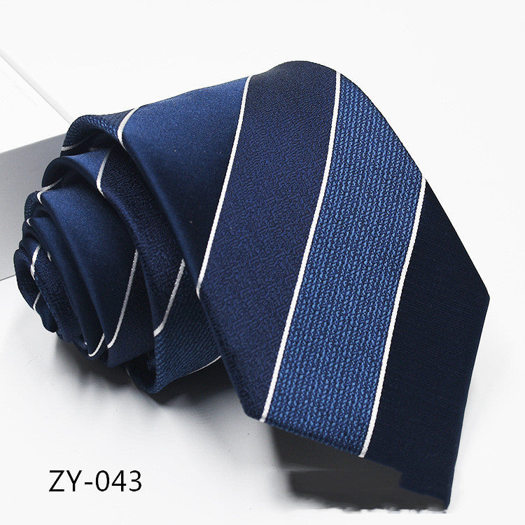 New Men's Hot Sale 1200D Striped Tie Men's Tie | Ectron Online