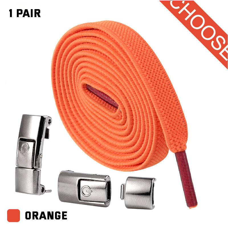 Press Lock Shoelaces Without Ties Elastic Laces Sneaker 8MM Widened Flat No Tie Shoe Laces Kids Shoelace For Shoes Press Lock Shoelaces Without Ties Elasti | Ectron Online
