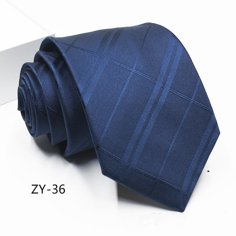 New Men's Hot Sale 1200D Striped Tie Men's Tie | Ectron Online