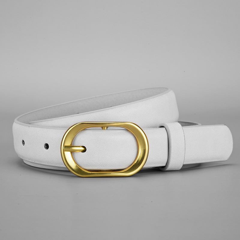 Trendy Unique Decorative Thin Belt for Jeans Trendy Unique Jeans All-match Decorative | Ectron Online
