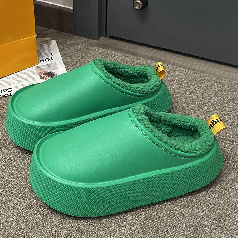 Cotton Slippers Female Winter Home Outside Wear Cotton Slippers Female Winter Home Outsi | Ectron Online