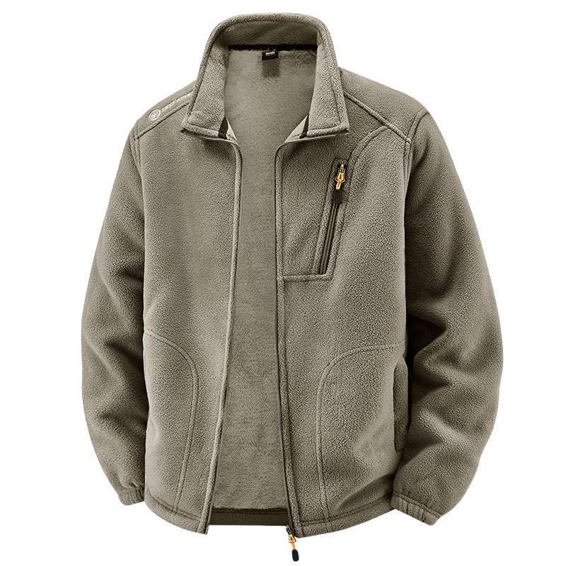 Men's Warm Padded Jacket with Velvet Lining Men's Warm With Velvet Padded Jacket Loo | Ectron Online