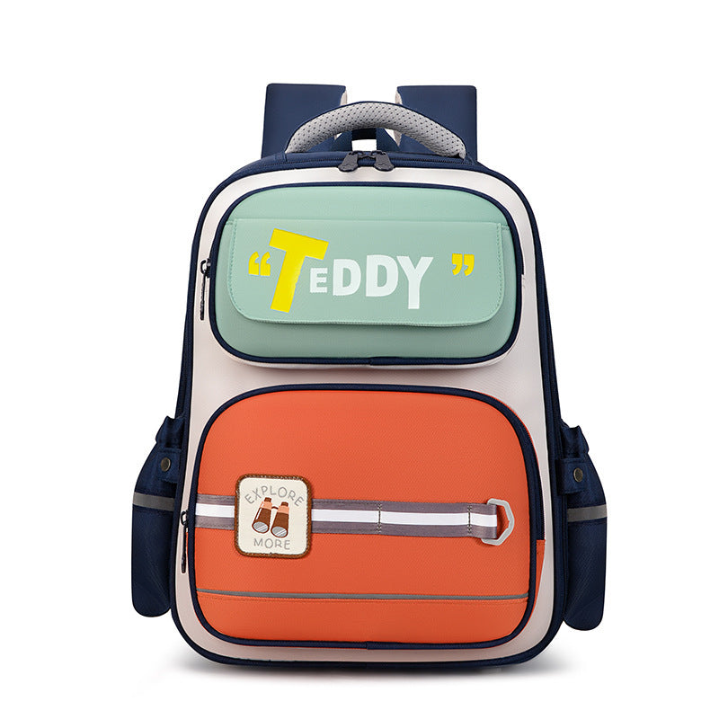 British-Style Girls' Schoolbag with Cartoon Letters – 30x40cm Children's Cartoon Letters British Style | Ectron Online
