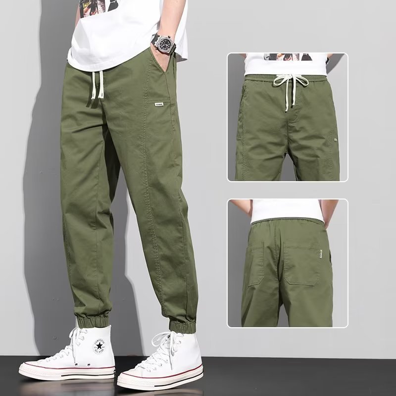 Trendy Hong Kong Style Casual & Sporty Pants Hong Kong Style Trendy Versatile Sports | Ectron Online