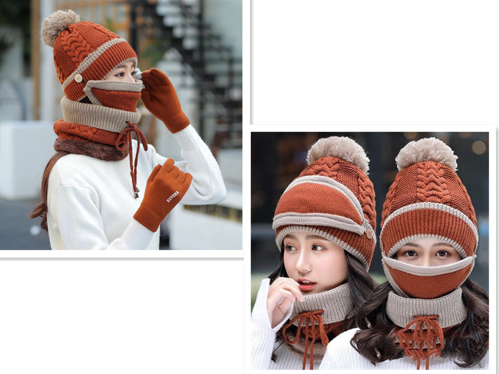 Plush Velvet Bib Mask - Soft, Comfortable, and Protective Hats & Caps | Ectron Online