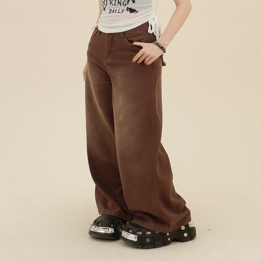 Love Jeans Loose Retro Wide Leg Pants