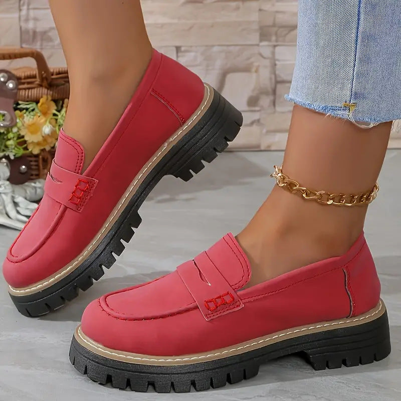 Fashion Casual Matte British Style Women's Shoes Fashion Casual Matte British Style Women | Ectron Online