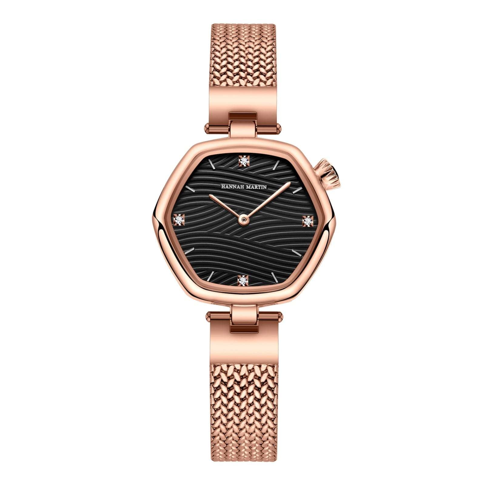 Women's Hexagonal Movement Watch Fashion Simple Hexagonal Movement Women' | Ectron Online