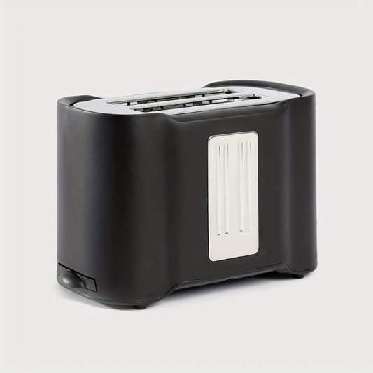 2-Slice Stainless Steel Toaster - Wide Slot Bread Toaster