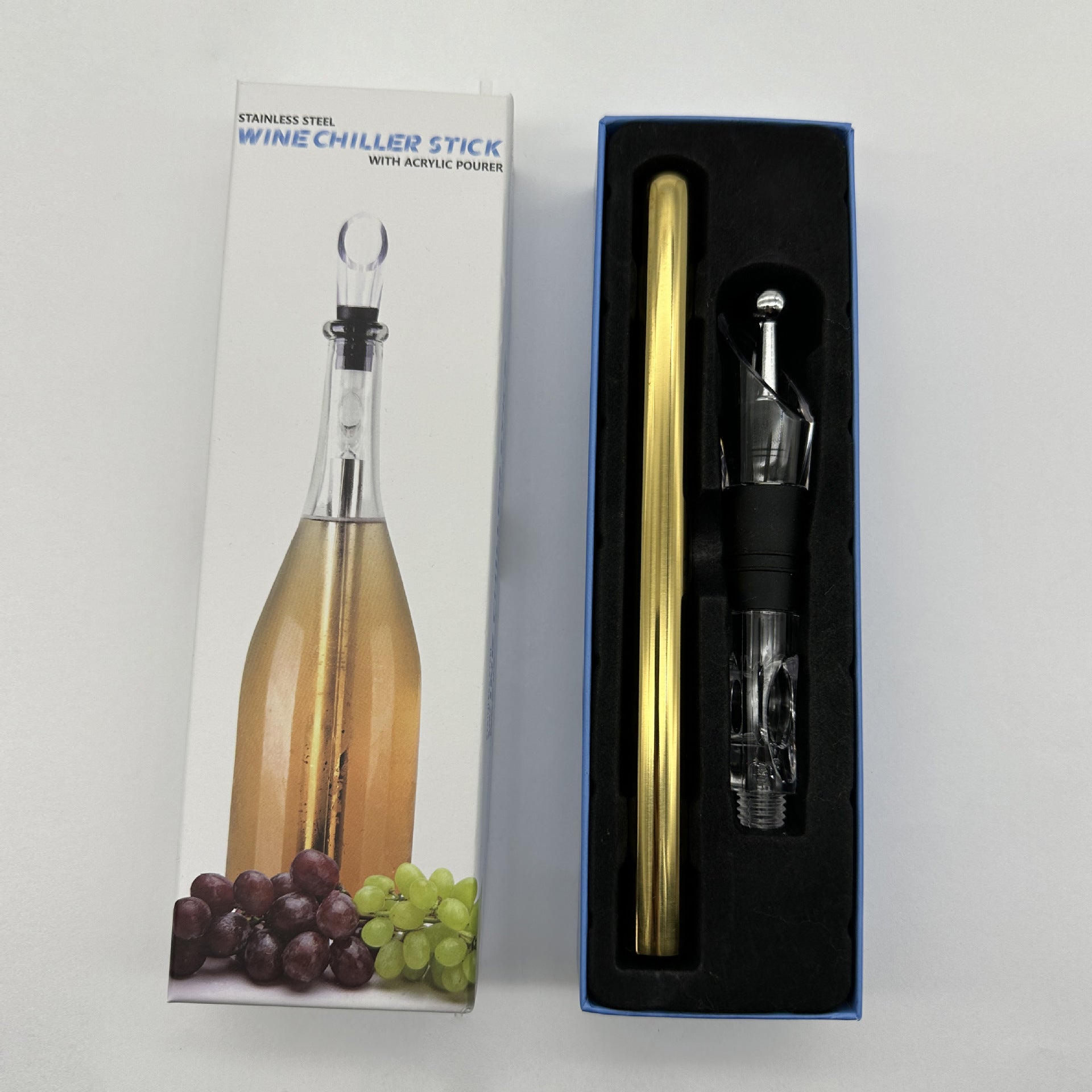 Stainless Steel Wine Bottle Cooler Stick - Wine Chilling Rod Wine Bottle Cooler Stick Stainless Steel | Ectron Online