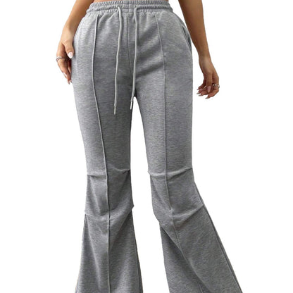Women's Simple Casual Wide-Leg Trousers