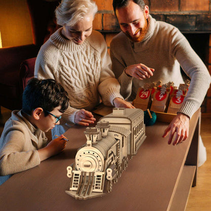 Garoustan Train 3D Wooden Puzzle Home Fashion Simple Garoustan Train Puzz | Ectron Online