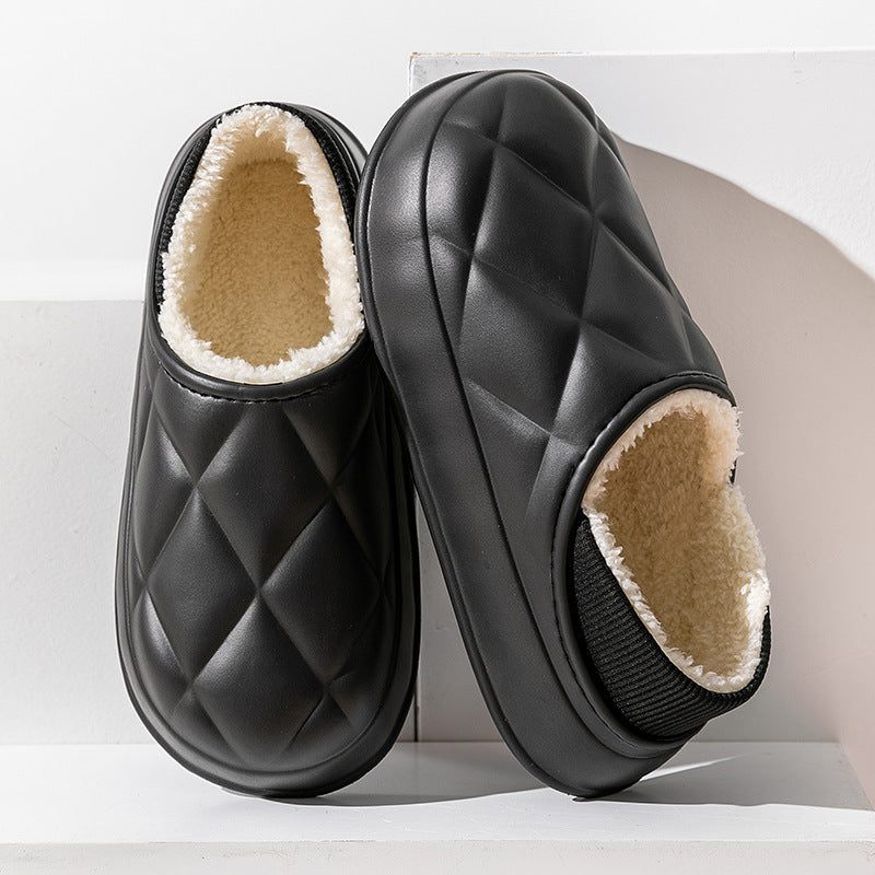 Thermal Cotton Slippers – Bag Heel Indoor & Outdoor Casual Shoes Thermal Cotton Slippers Bag Heel Indoor | Ectron Online
