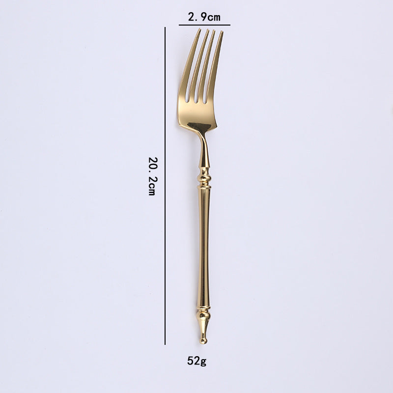 Stainless Steel Tableware Western Food Knife Fork Spoon Steak Knife Tableware