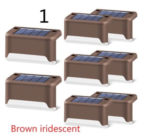 New Upgrade Waterproof LED Solar Fence Lamp Solar Deck Lights Solar Step Light Outdoor For Patio Stairs Garden Pathway Step Yard New Upgrade Waterproof LED Solar Fence L | Ectron Online