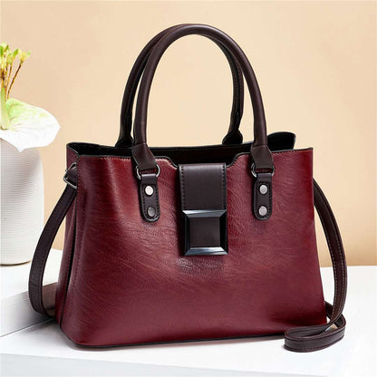 Women’s Shoulder Bag with Big Buckle - Crossbody Handbag Women Shoulder Bag Big Buckle Handbags W | Ectron Online