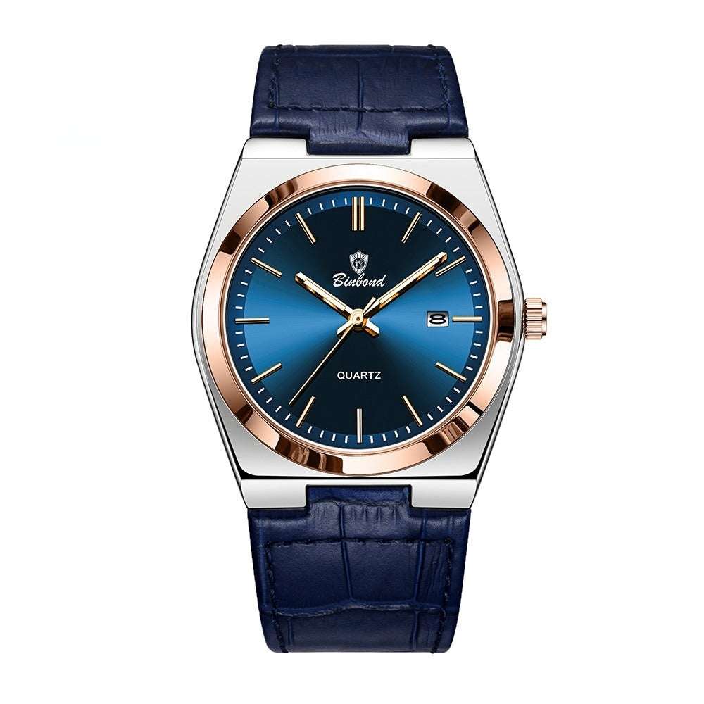 Men's Ultra-Thin Waterproof Watch Trend Ultra-thin Waterproof Quartz Men's | Ectron Online
