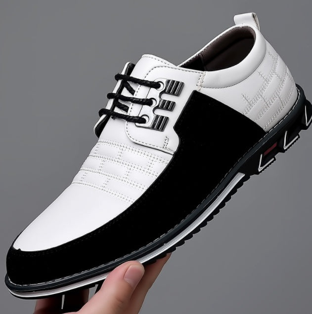 Casual Leather Shoes Men's Shoes British Shoes