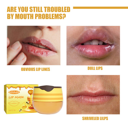 EELHOE Honey Lip Mask - Moisturizing & Exfoliating Lip Sleep Mask EELHOE Honey Lip Mask Moisturizing Exfol | Ectron Online