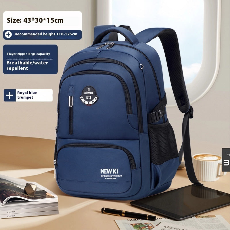 Large Oxford Cloth Business Travel Backpack – Waterproof & Stylish Large Capacity Oxford Cloth Business Tra | Ectron Online