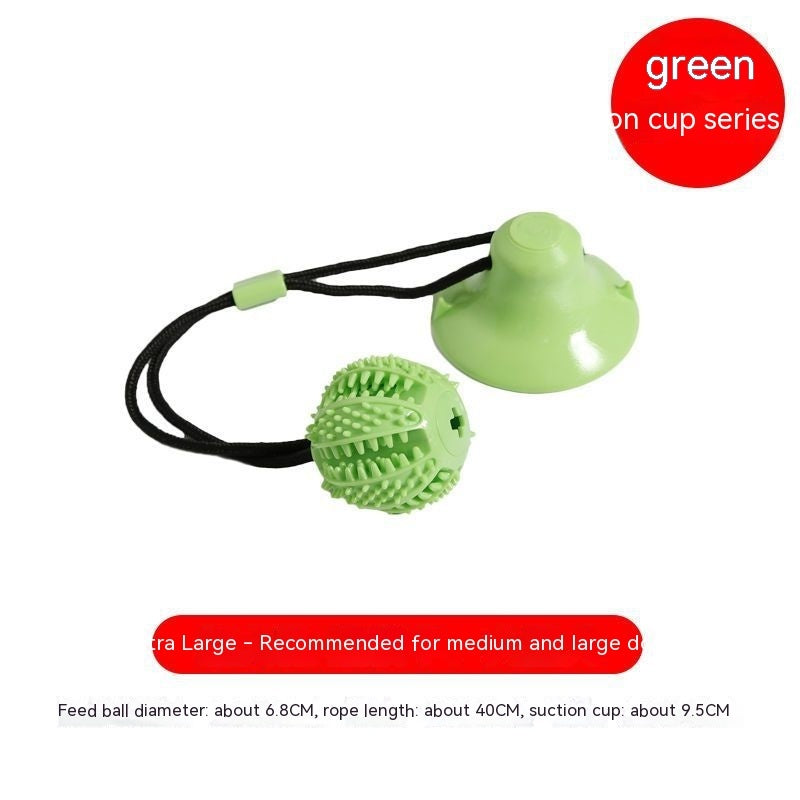 Dog Toy Food Dropping Ball – Teeth Cleaning & Molar Rod Brushing Toy Dog Toy Food Dropping Ball Teeth Cleanin | Ectron Online