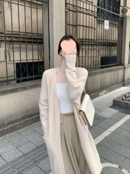 Long Over-the-Knee Sweater Outerwear