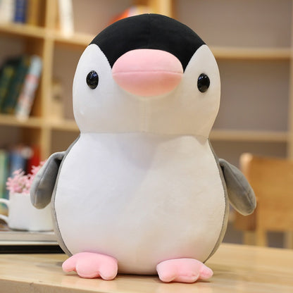 Cute cartoon penguin Stuffed toy grab machine doll children's birthday gift girl sleeping pillow big