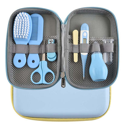 8pcs/set Baby Nail Scissors Clipper Portable Infant Child Healthcare Tools Sets Newborn Grooming Care Kits for Toddler Gift