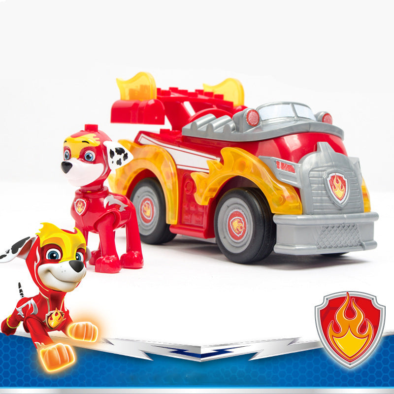 Wangwang Team | Building Blocks | Patrol Car | Kids Toy Wangwang Team's Dagong Toy | Ectron Online
