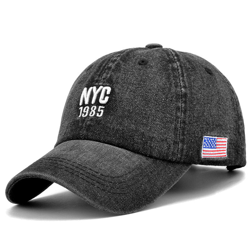 Men's Denim Baseball Peaked Cap – Casual Summer Hat Hat Men's Denim Baseball Peaked Cap | Ectron Online