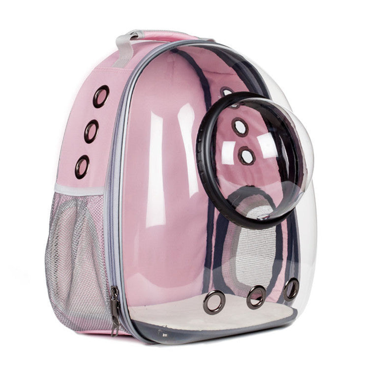 Clear Pet Backpack | Panoramic Pet Carrier Transparent shell pet bag | Ectron Online