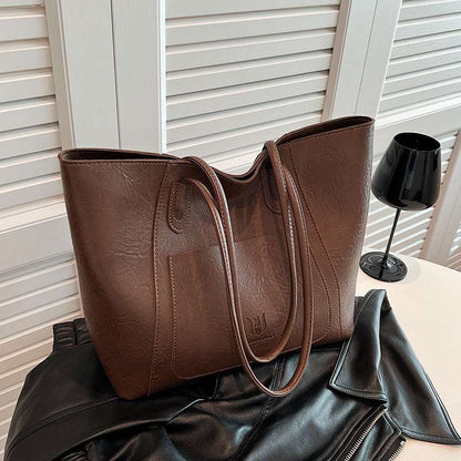 Casual Retro Shoulder Bag Commuter Tote Casual Retro Shoulder Bag Texture Class | Ectron Online