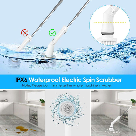 Cordless Electric Spin Scrubber


