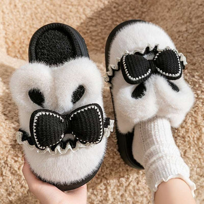 Cute Couples Indoor Cotton Slippers