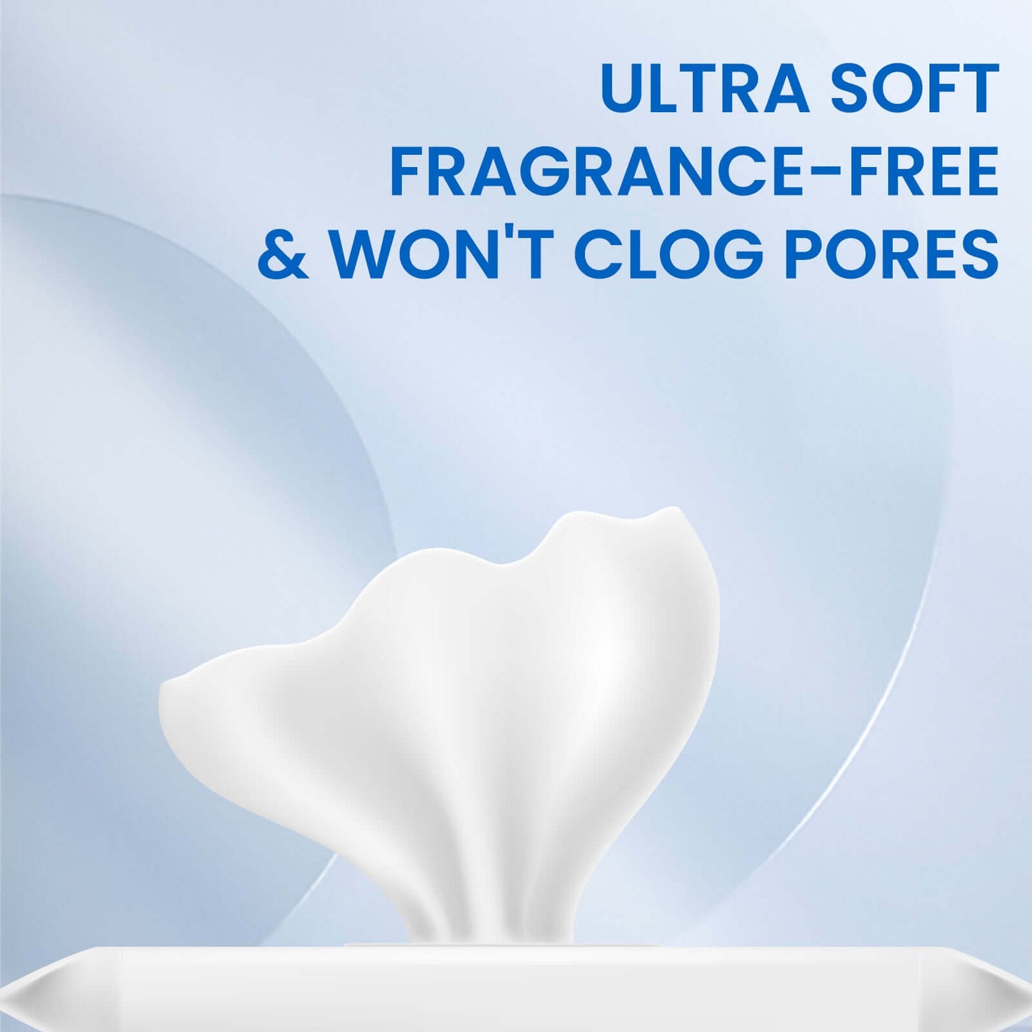 Gentle Makeup Remover Wipes - Deep Cleansing for Face, Eyes & Lips