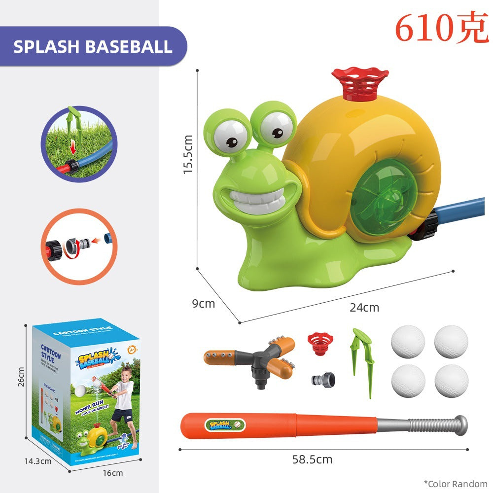 Water Sprinkler - Outdoor Toy - Kids Toy - Summer Toy Snail Water Sprinkler Water Sprinkler Baseball Toy | Ectron Online