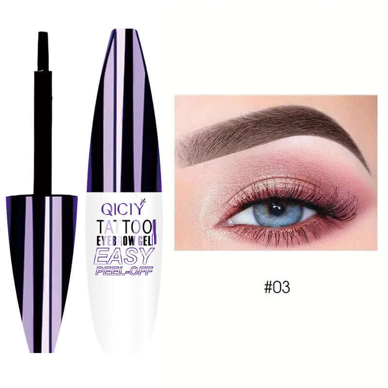 Easy Peel Off Tattoo Eyebrow Gel Tattoo Easy Peel Off Eyebrow Gel Cream T | Ectron Online