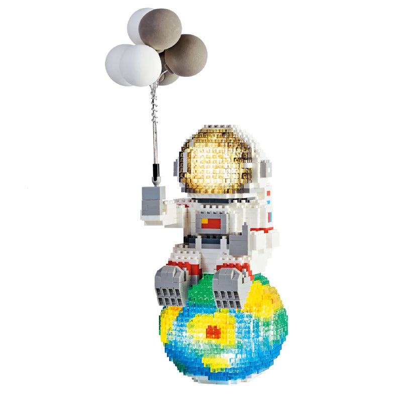 Micro Particles Lego Toy Building Blocks Astronaut Boys And Girls Series Astronaut Educational Toys